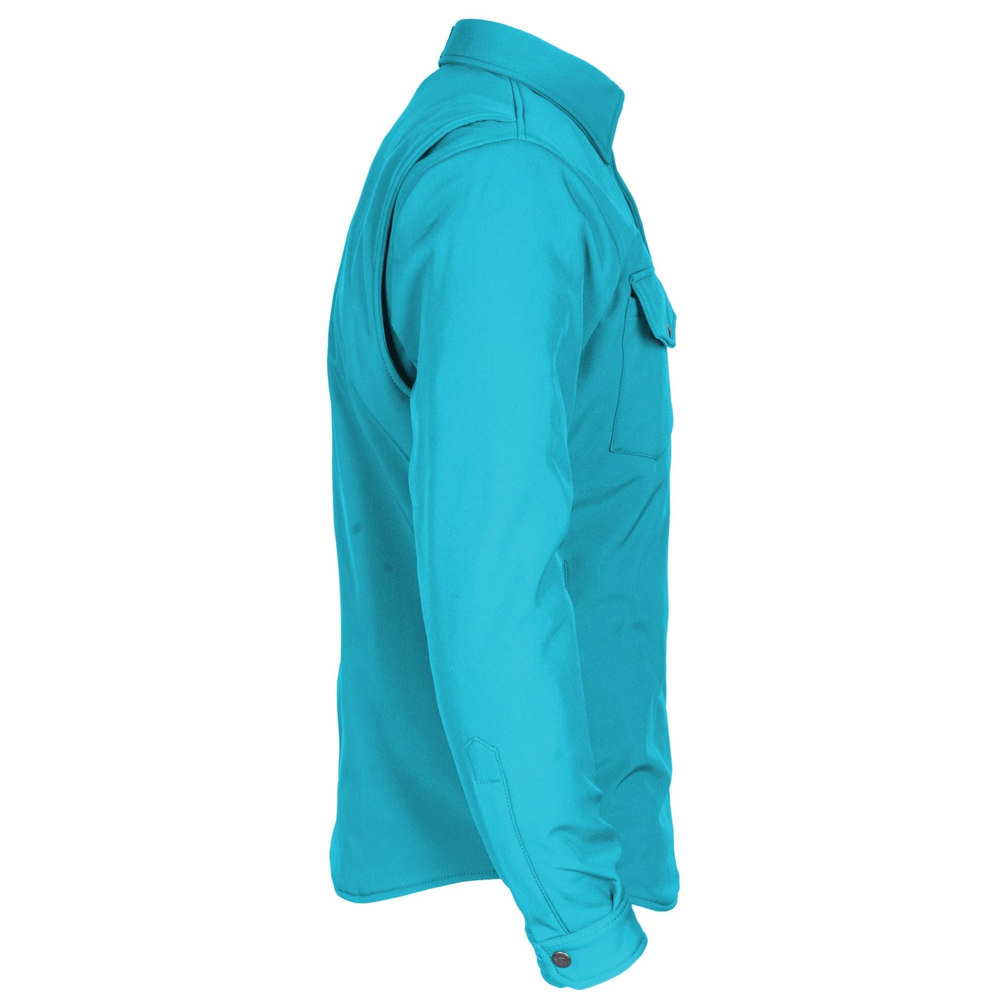 Protective SoftShell Winter Jacket for Men - Arctic Blue Matte