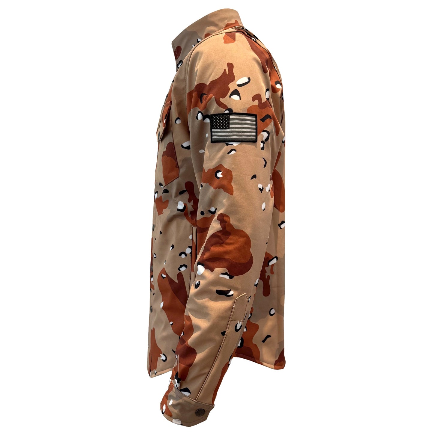 Protective SoftShell Winter Jacket for Men - Camouflage Dagger Two
