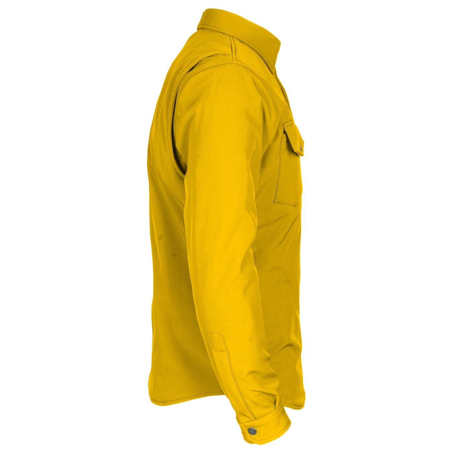 Protective SoftShell Winter Jacket for Men - Yellow Matte