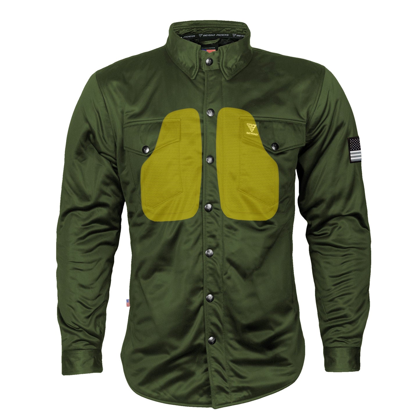 Ultra Protective Shirt - Army Green Solid