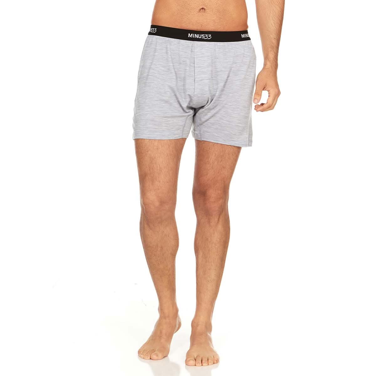 Microweight Men's Wool Boxer Shorts - Woolverino