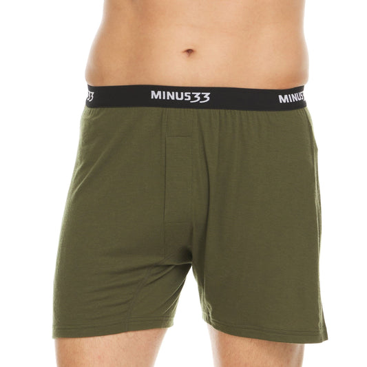 Microweight Men's Wool Boxer Shorts - Woolverino