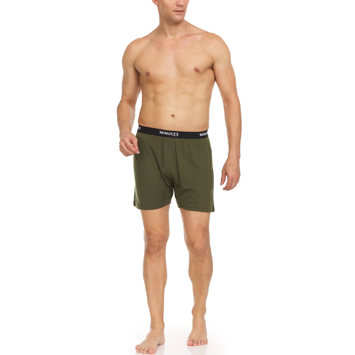 Microweight Men's Wool Boxer Shorts - Woolverino