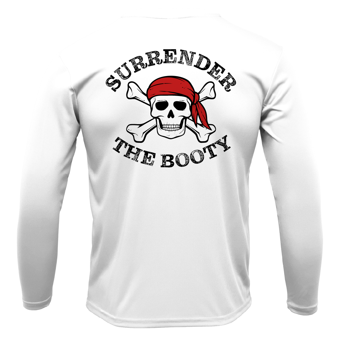 Texas Freshwater Born "Surrender The Booty" Girl's Long Sleeve UPF 50+ Dry-Fit Shirt