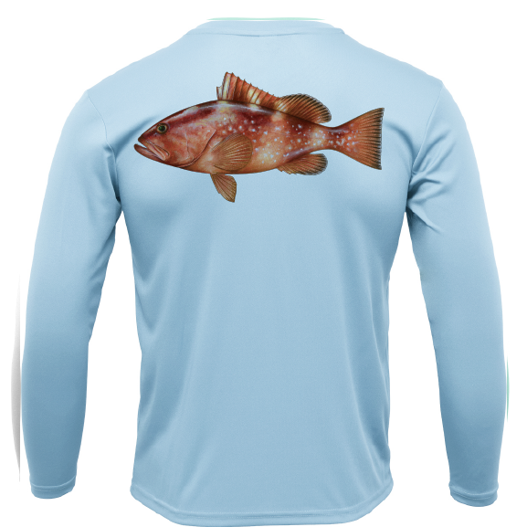 Grouper Long Sleeve UPF 50+ Dry-Fit Shirt