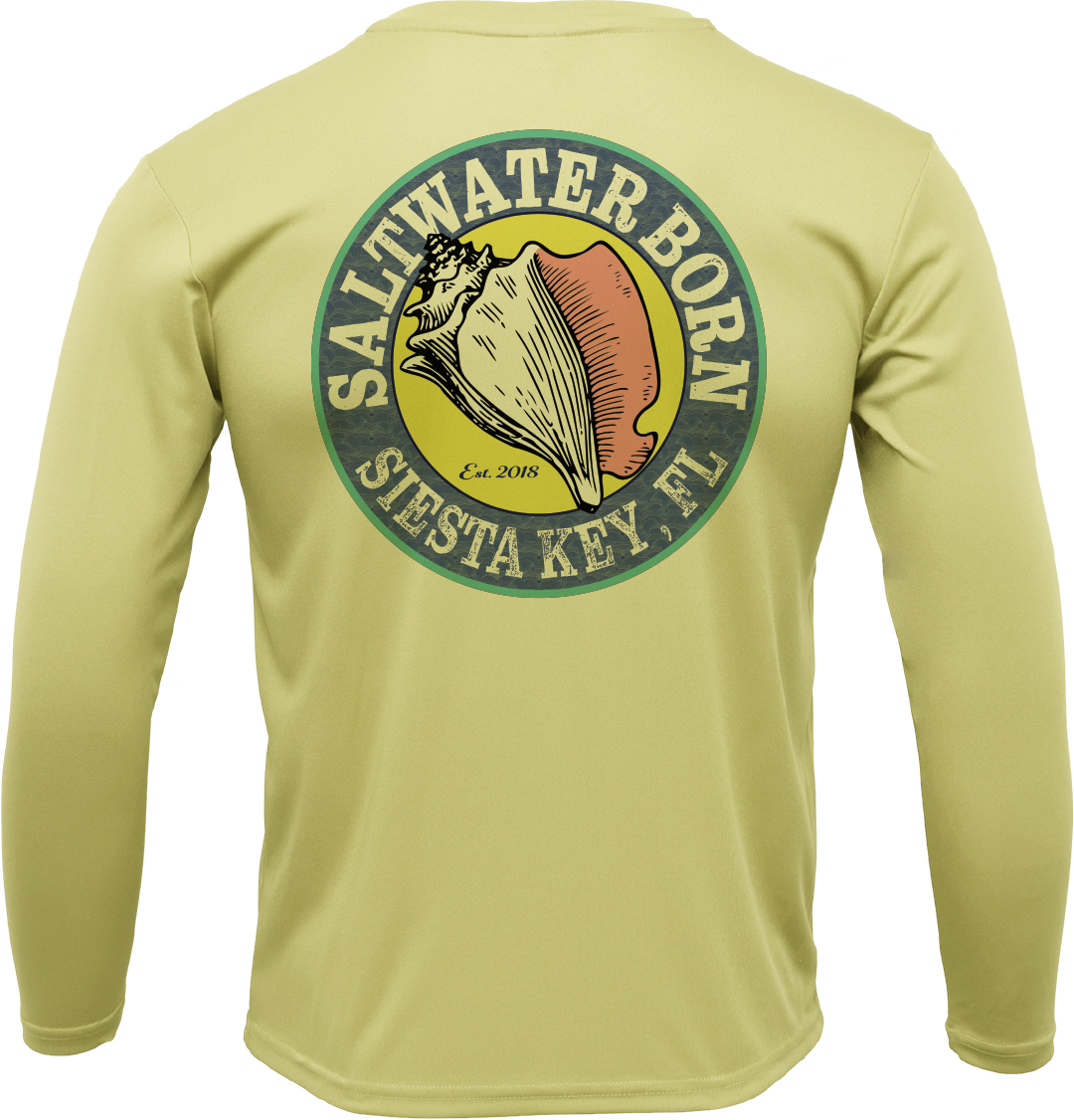 SK Mahi on Chest Long Sleeve UPF 50+ Dry-Fit Shirt