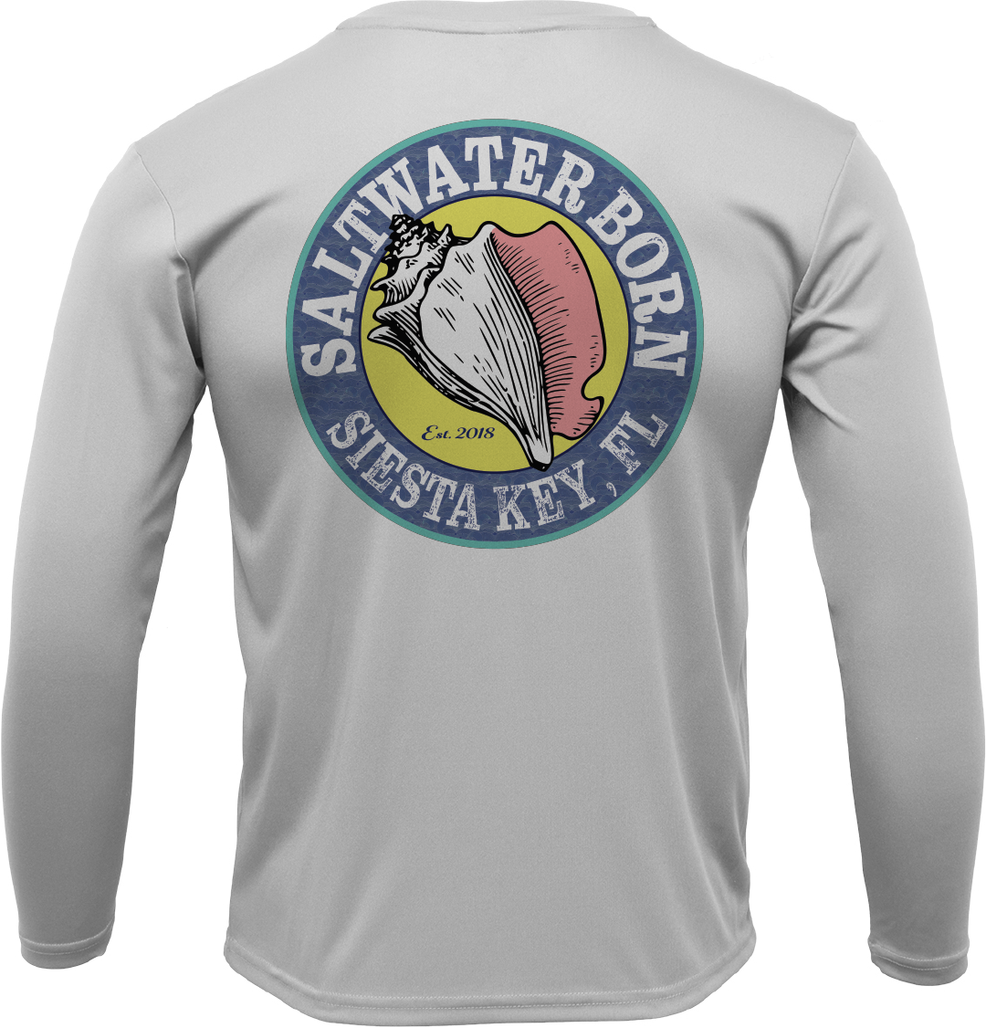 SK Mahi on Chest Long Sleeve UPF 50+ Dry-Fit Shirt