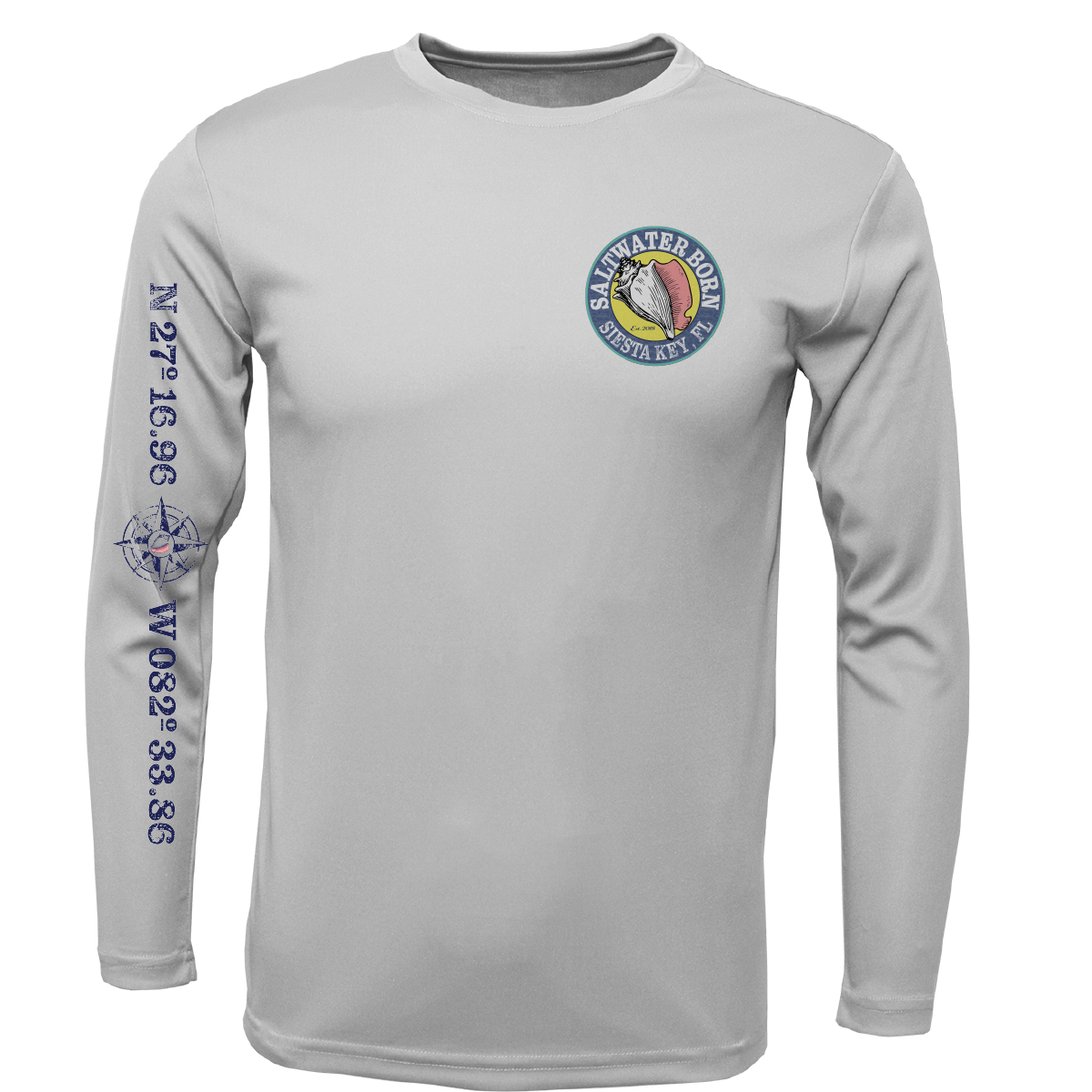 Siesta Key Mahi Long Sleeve UPF 50+ Dry-Fit Shirt
