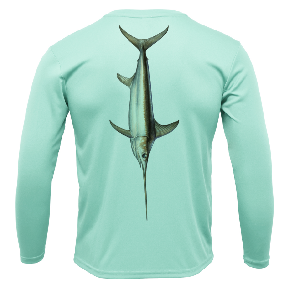 Siesta Key, FL Trophy Sword Long Sleeve UPF 50+ Dry-Fit Shirt