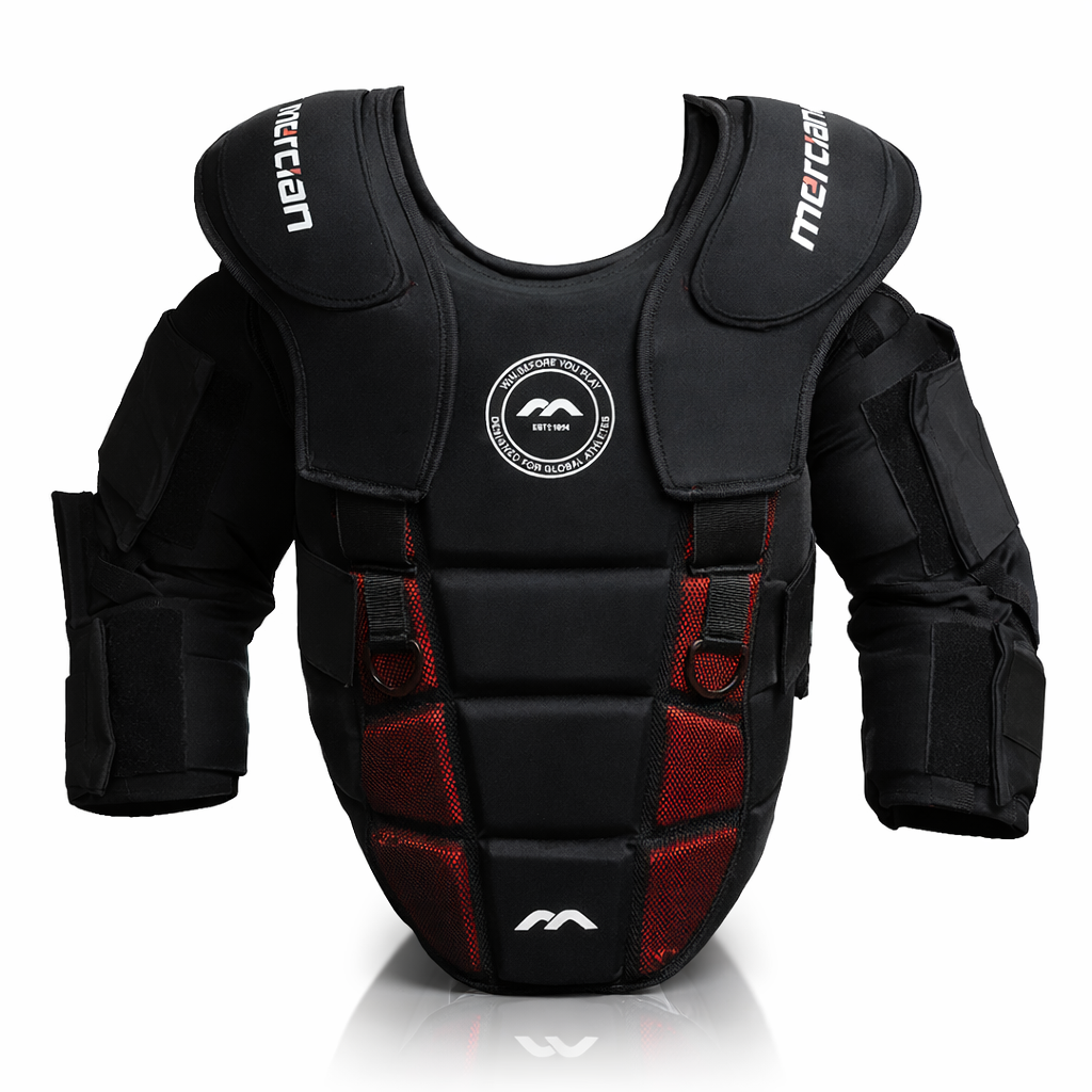 Mercian Evolution Pro Body Armor Black/Red