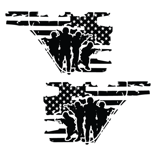 Defend the Flag Side Graphic