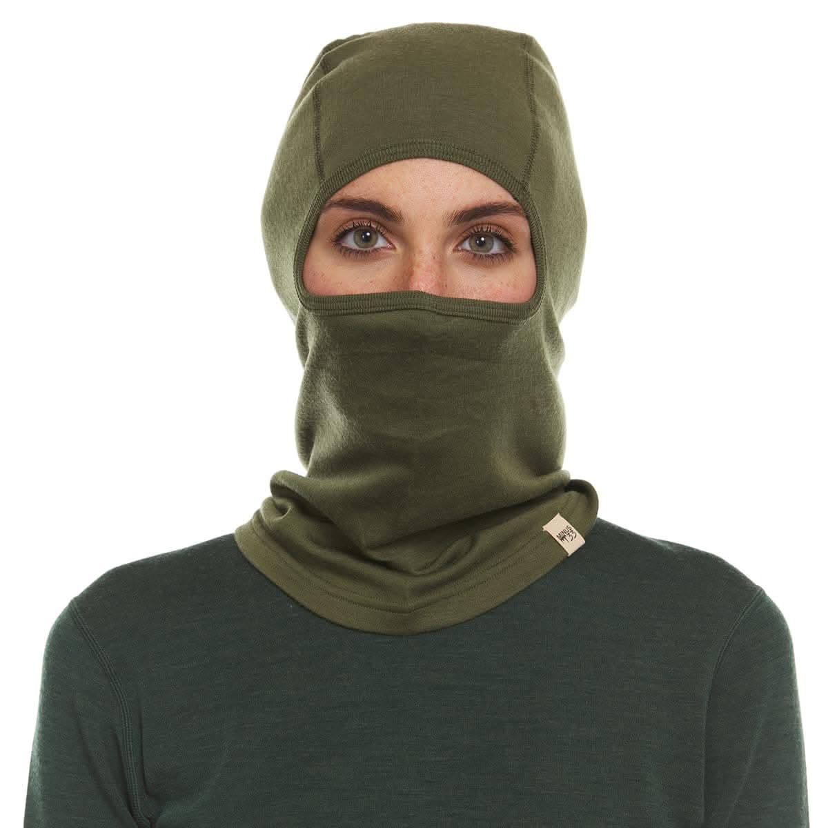 Midweight Wool Balaclava - 100% Merino Wool