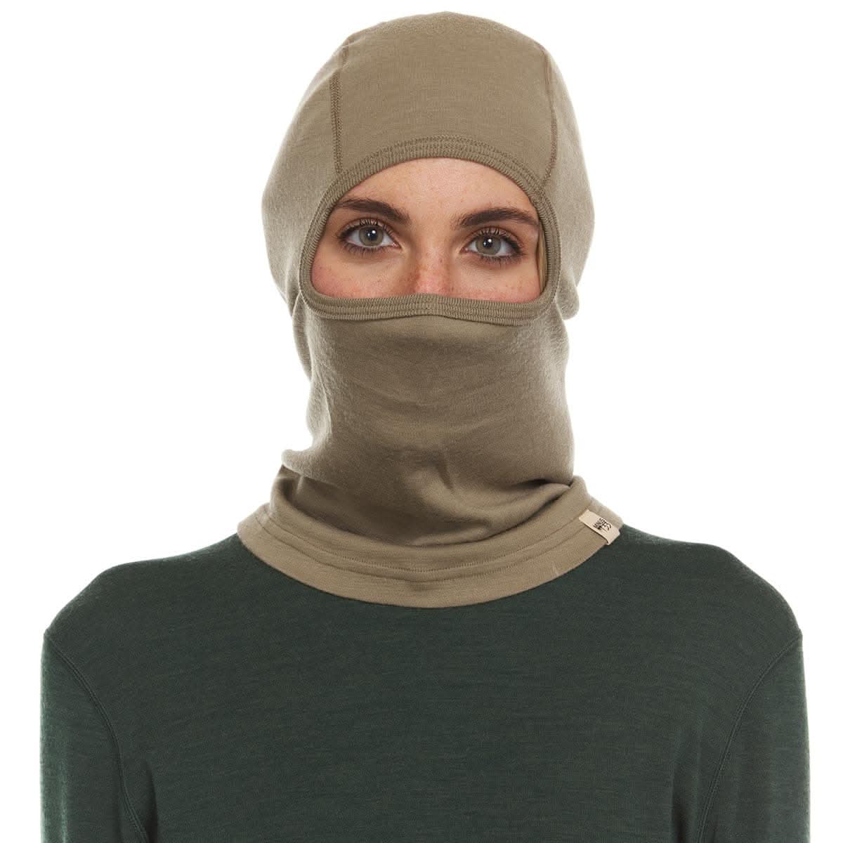 Midweight Wool Balaclava - 100% Merino Wool
