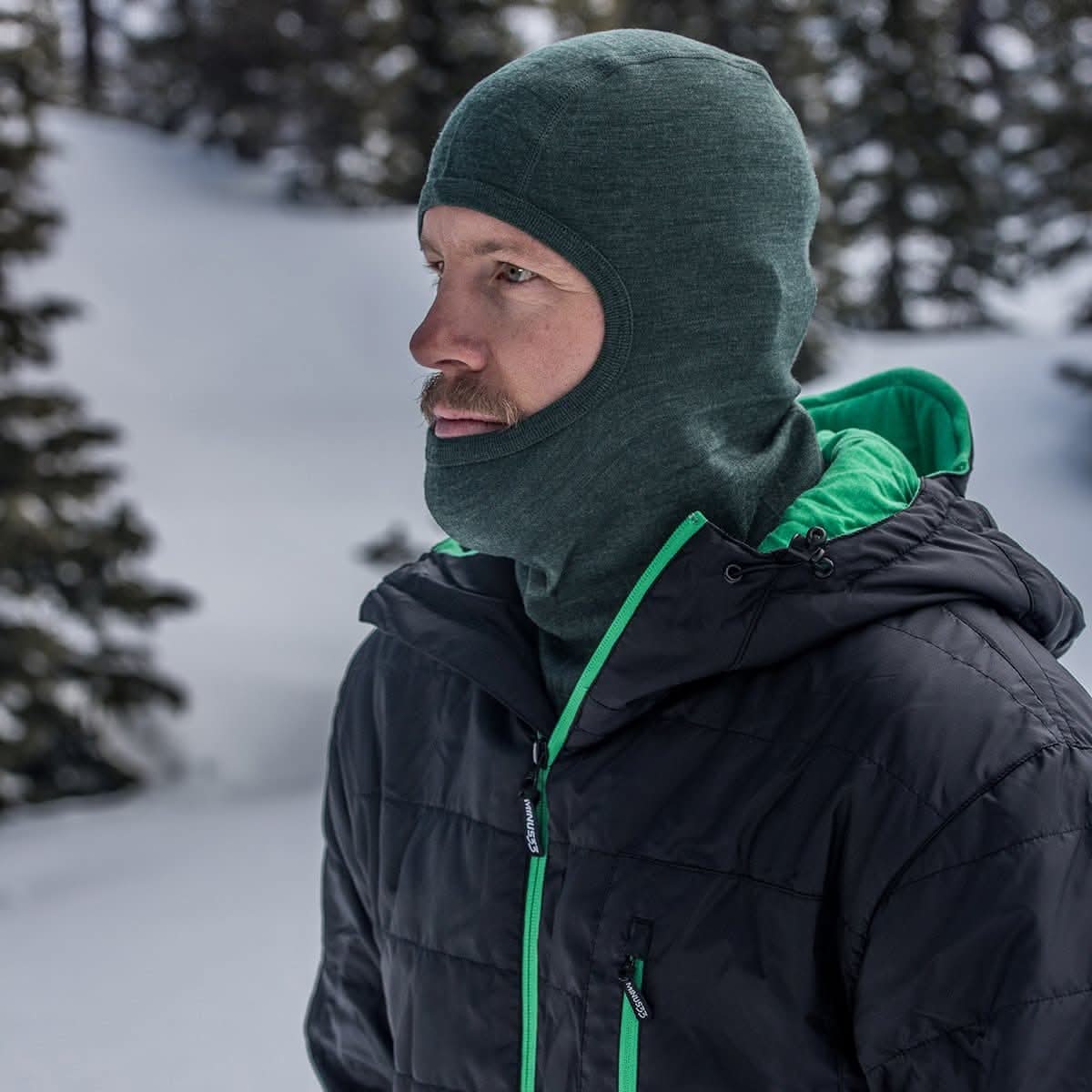 Midweight Wool Balaclava - 100% Merino Wool