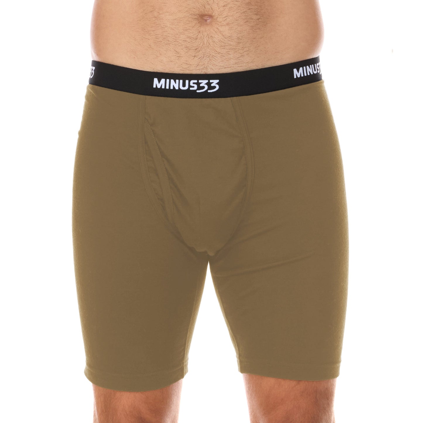 Men's Merino Wool Pouch Boxer Briefs - Microweight