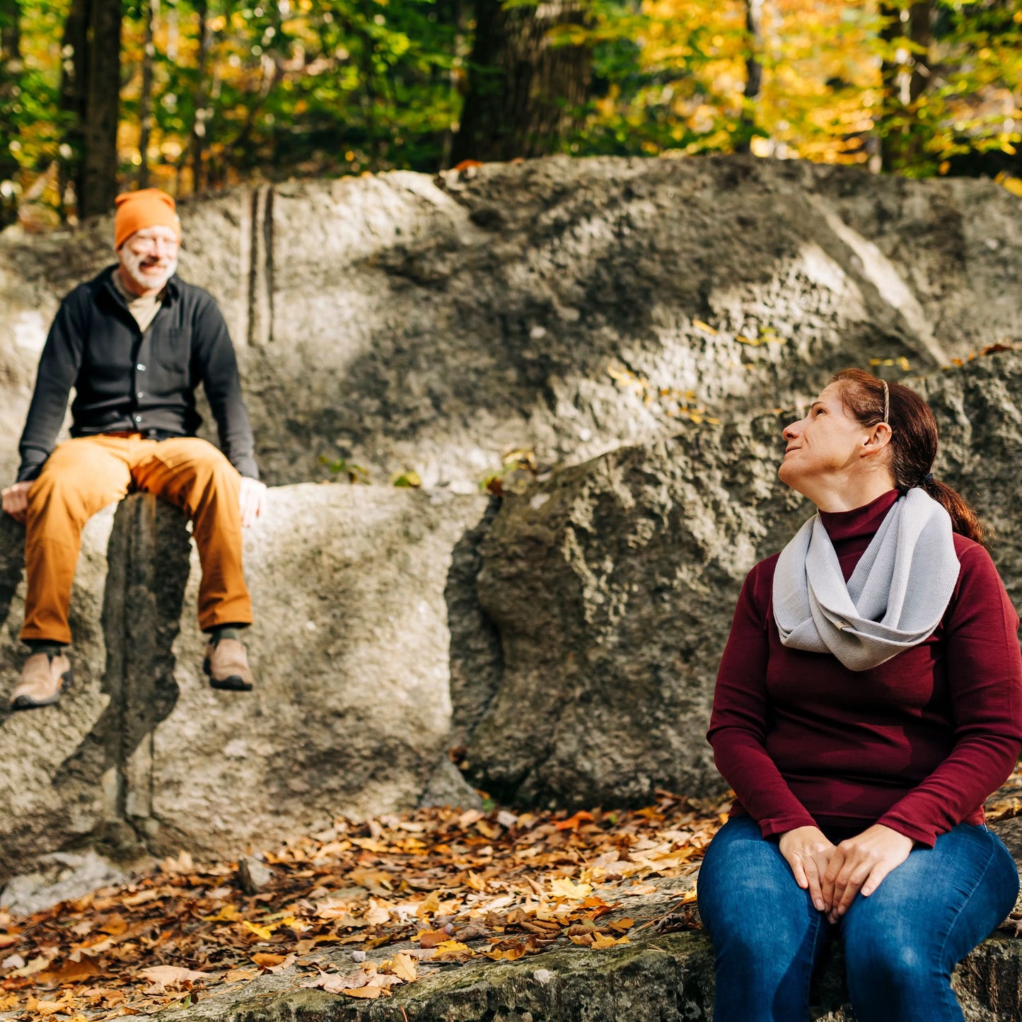 100% Merino Wool Infinity Loop Scarf - Midweight