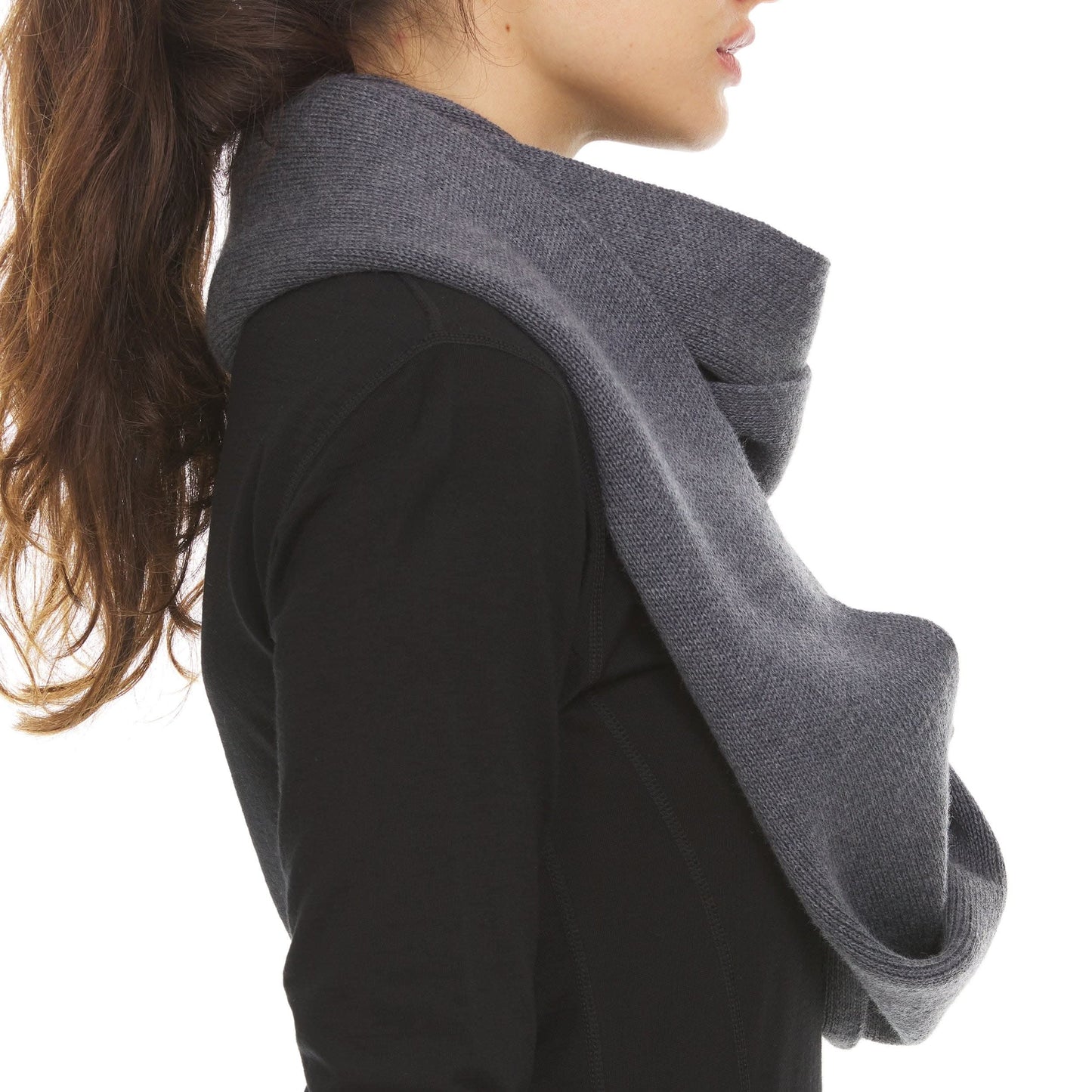 100% Merino Wool Infinity Loop Scarf - Midweight
