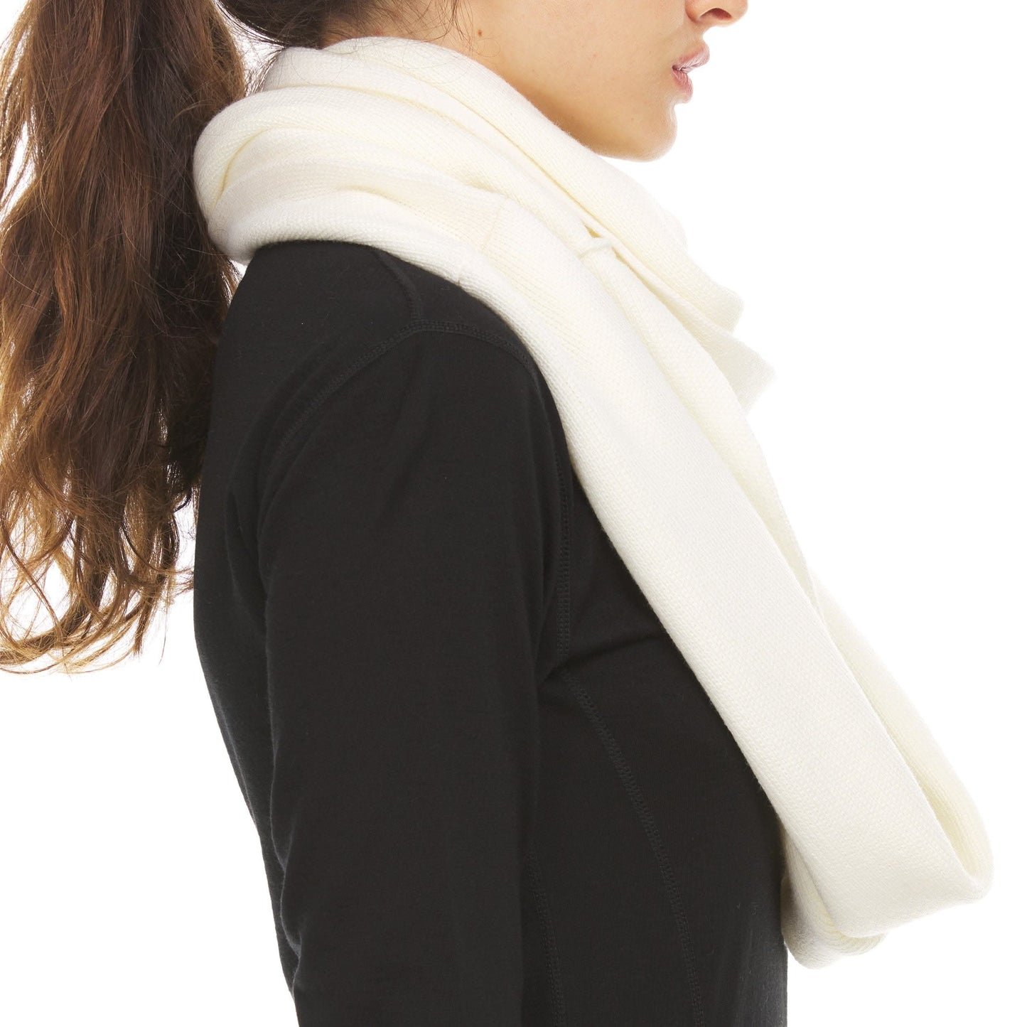 100% Merino Wool Infinity Loop Scarf - Midweight