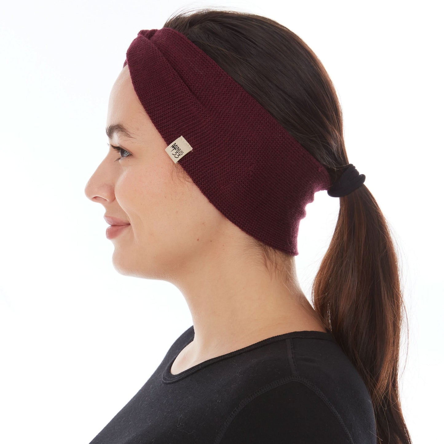 100% Merino Wool Knit Headband - Midweight