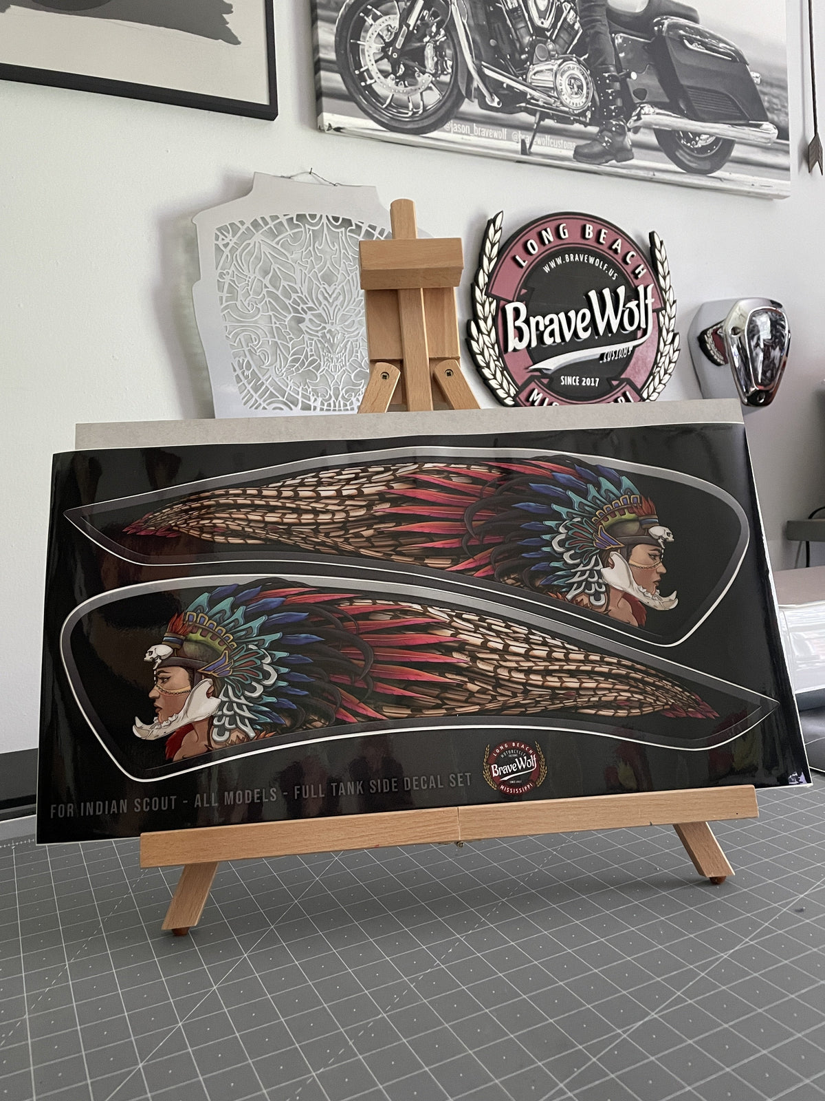 MesoDancer - Indian Scout - Full Tank Color