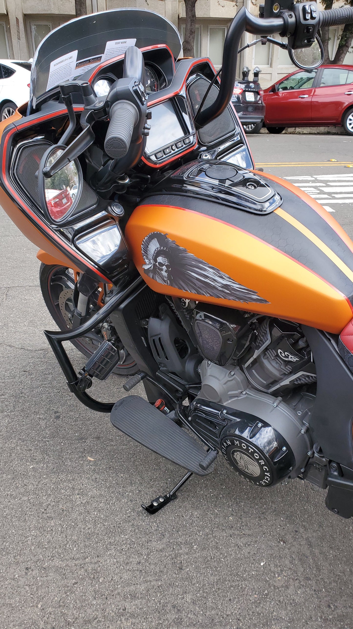 MesoSkull Warbonnet 2023 - Universal Tank Decal-BW