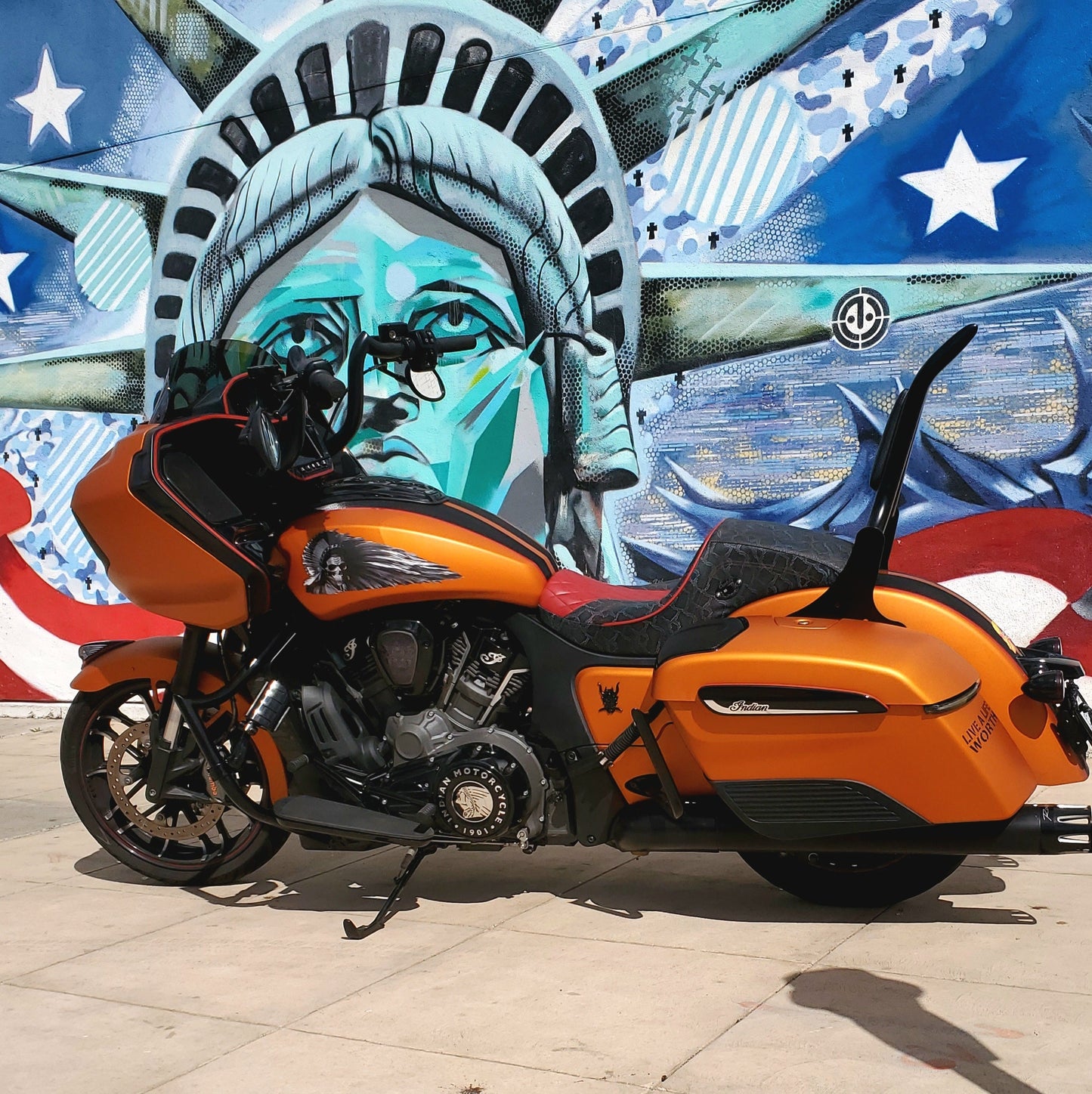 MesoSkull Warbonnet 2023 - Universal Tank Decal-BW