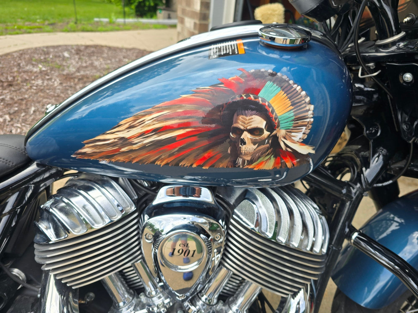 MesoSkull Warbonnet 2023 - Universal Tank Decal-Color