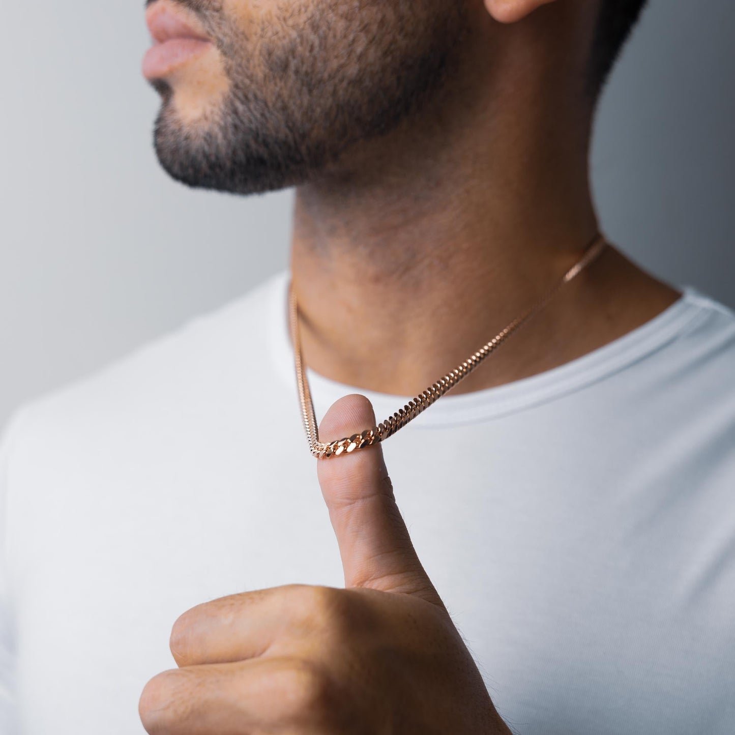 Rose Gold Miami Cuban Chain 5mm