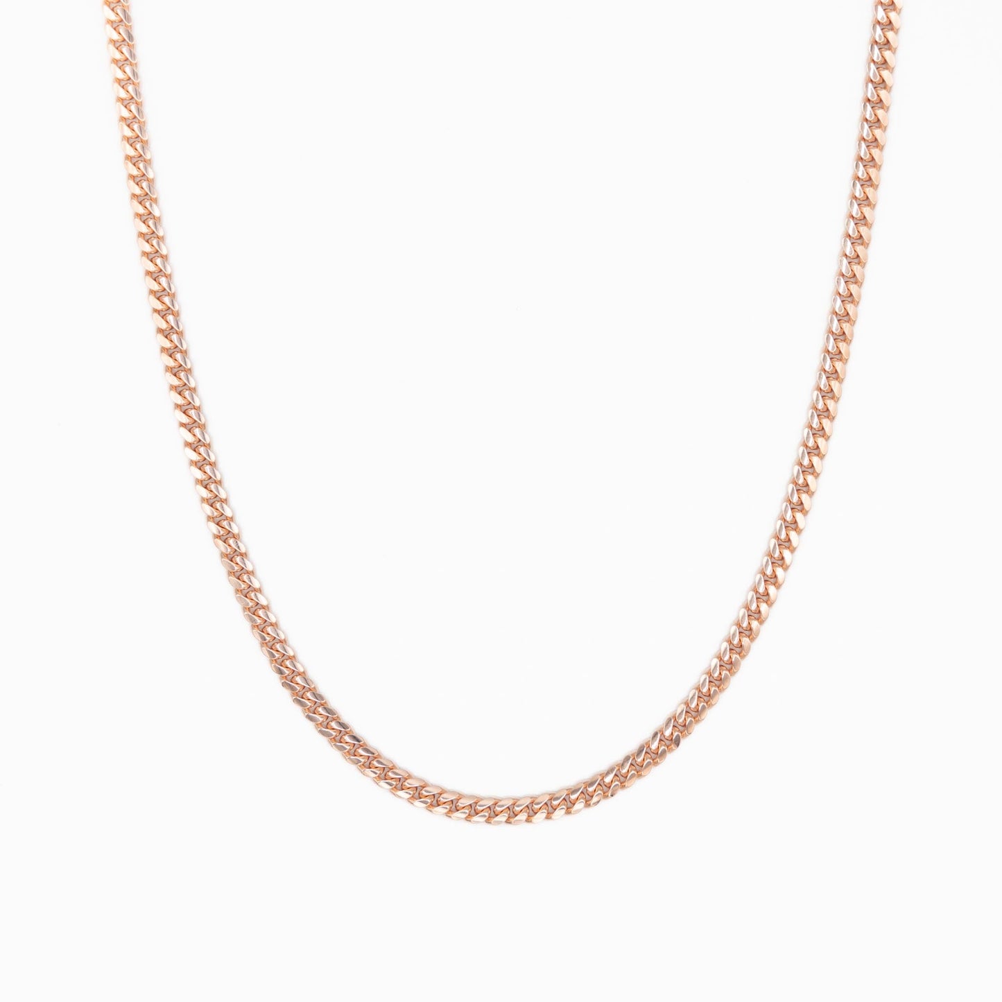 Rose Gold Miami Cuban Chain 5mm