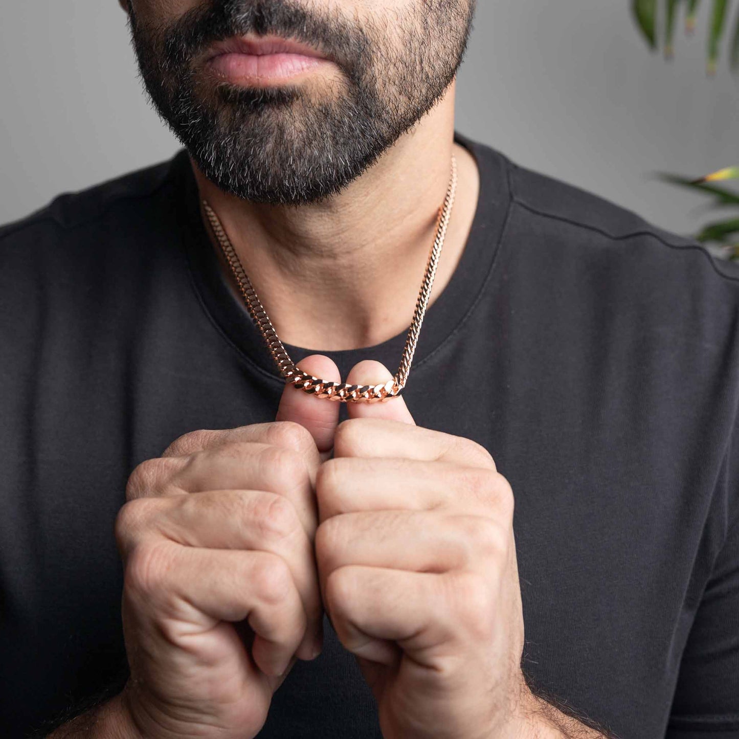 Rose Gold Miami Cuban Chain 7mm