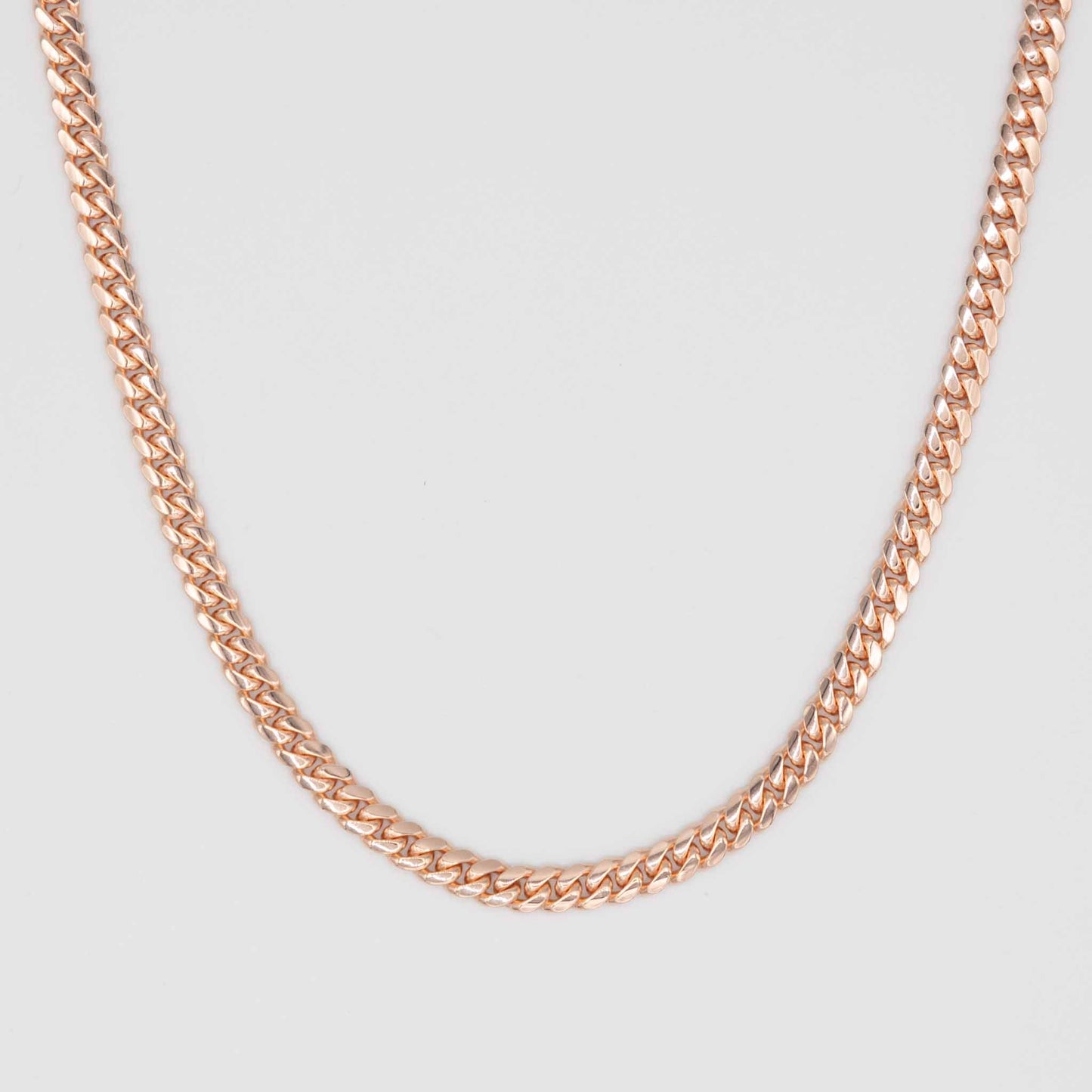 Rose Gold Miami Cuban Chain 7mm