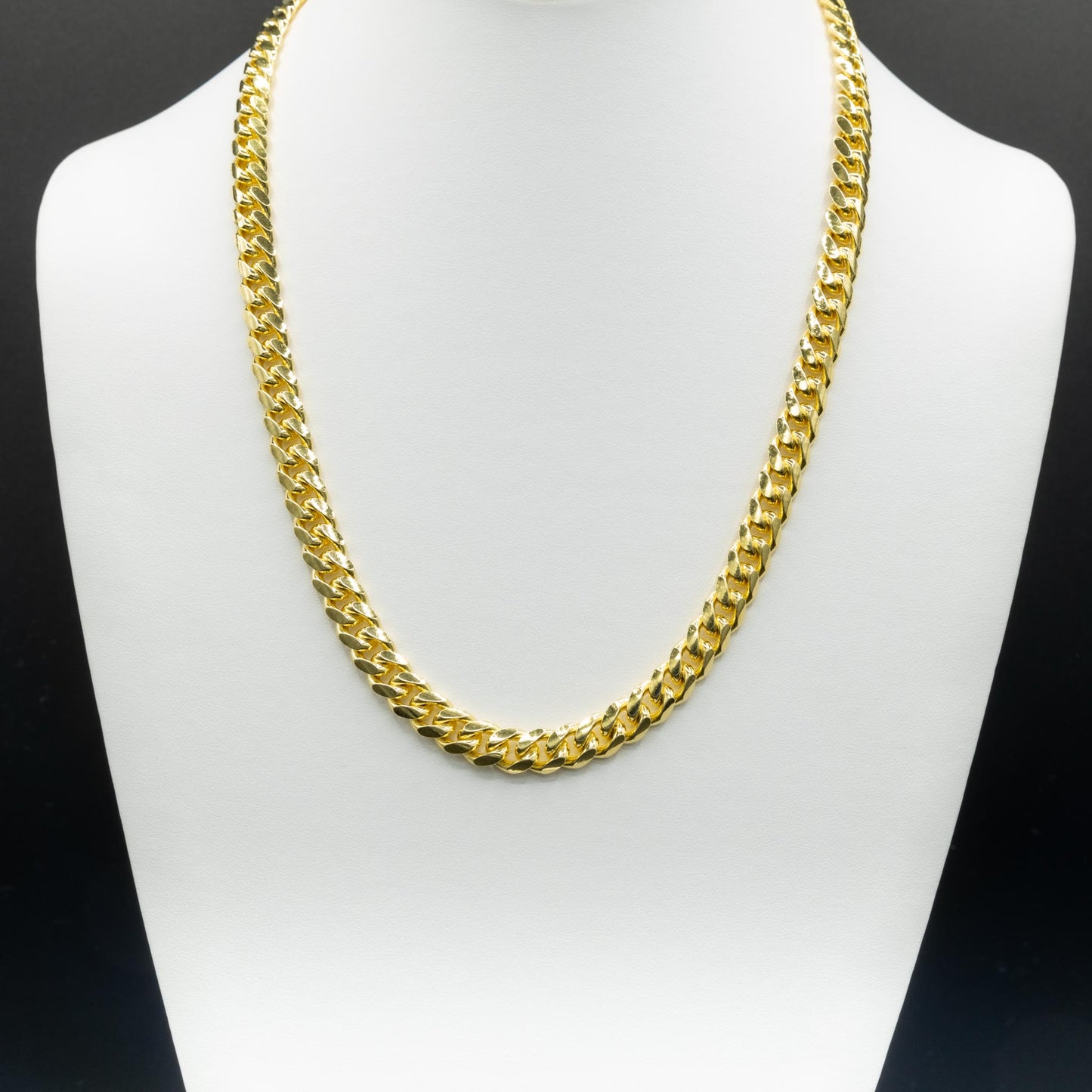 Gold Miami Cuban Chain 8mm