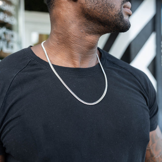Silver Miami Cuban Chain 5mm