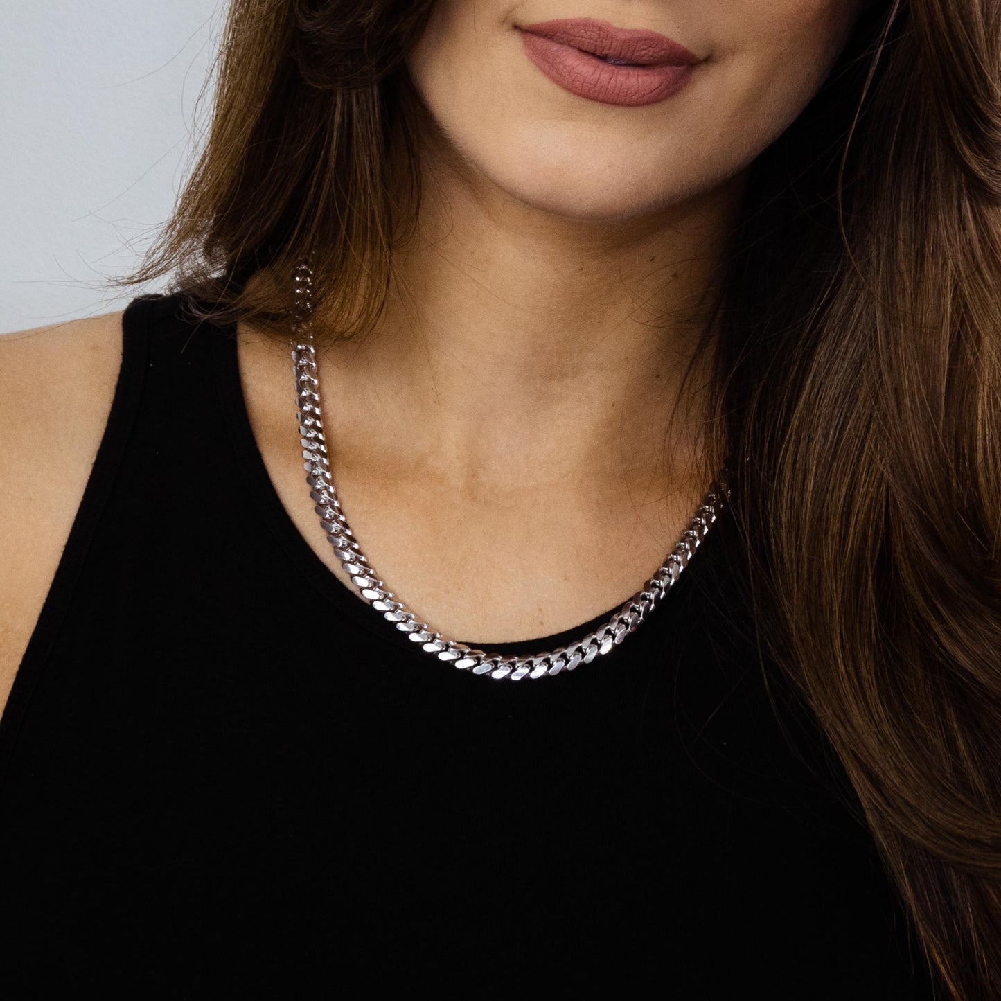 Silver Miami Cuban Chain 7mm