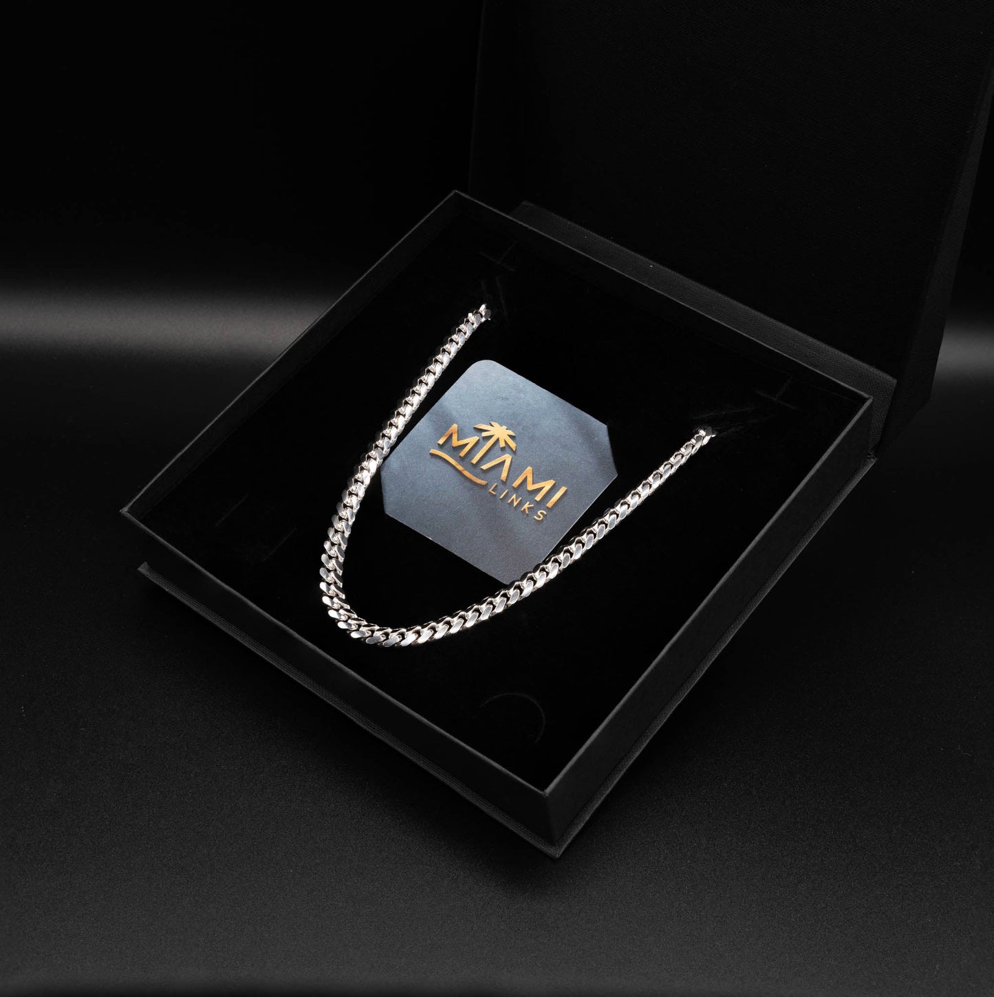 Silver Miami Cuban Chain 7mm
