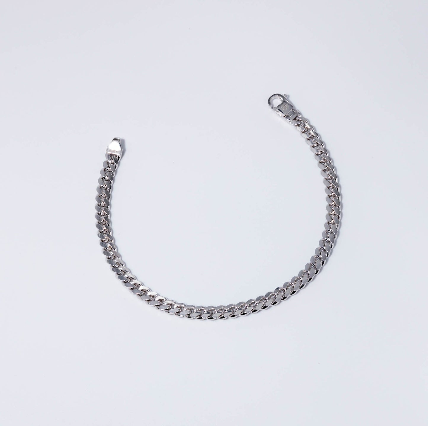 Silver Miami Cuban Bracelet 5mm