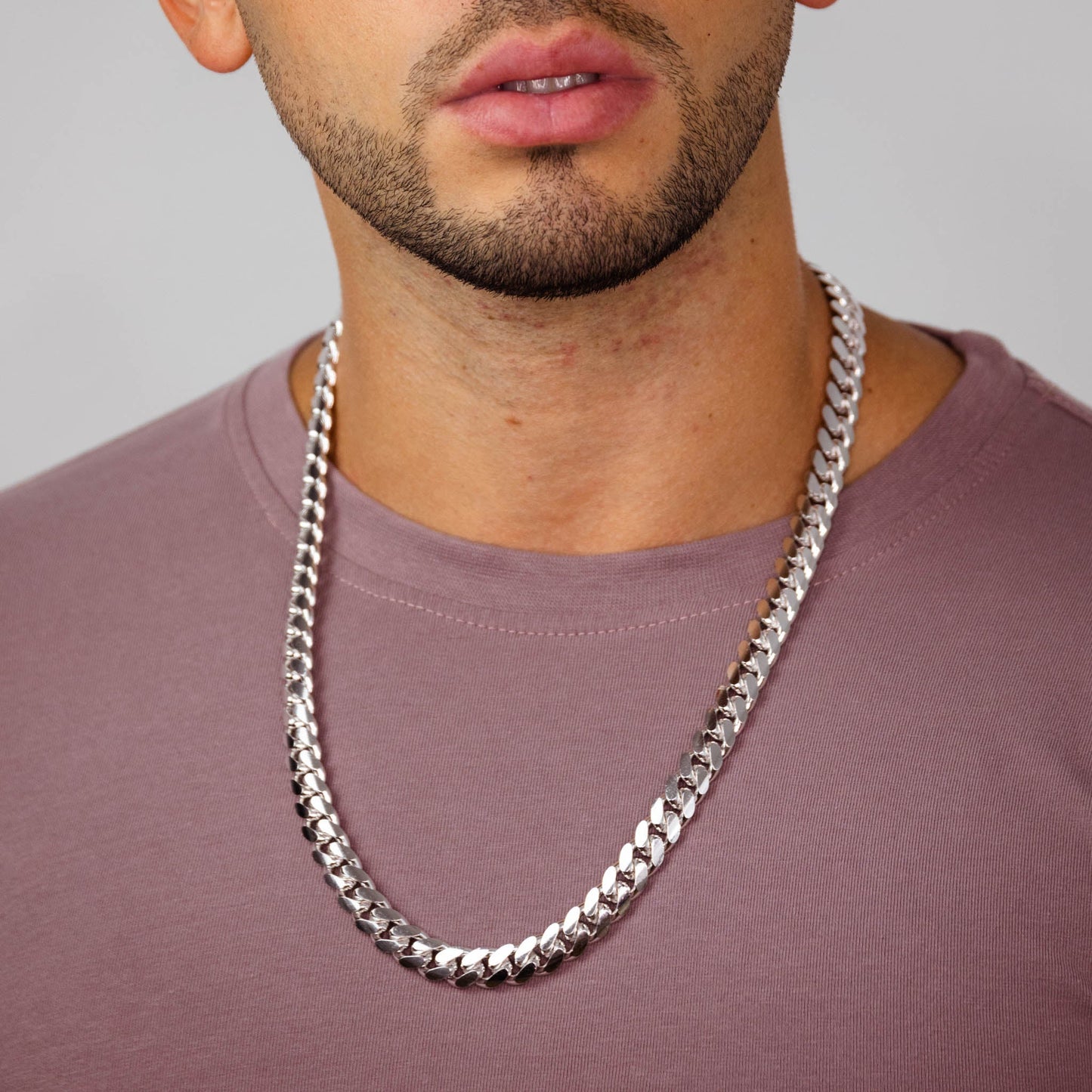 Silver Miami Cuban Chain 10mm Heavy