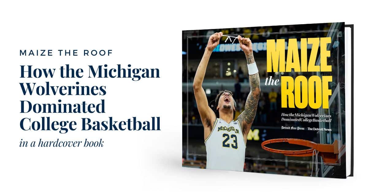 MAIZE THE ROOF: How the Michigan Wolverines Dominated College Basketball (Pediment)