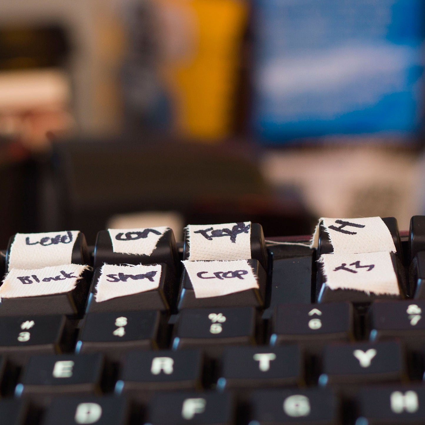 Mini Gaffer Tape Rolls by GafferPower 1 inch x 8yards - Pack of 4 Black, Made in The USA, Heavy Duty Gaffer's Tape