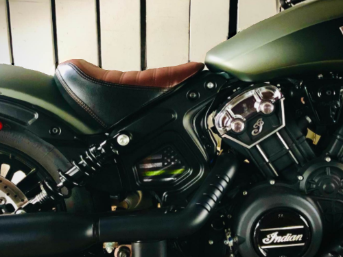 Indian Scout Mid-Frame Insert - Military