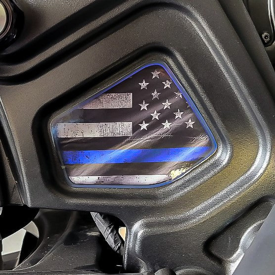 Indian Scout Mid-Frame Insert - Thin Blue Line
