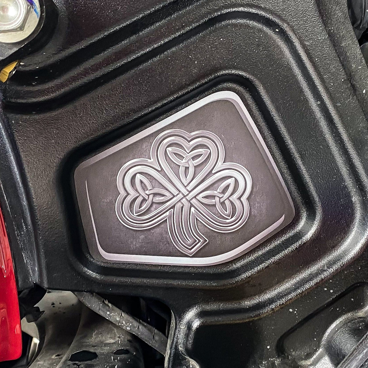 Indian Scout Mid-Frame Insert - Celtic Shamrock