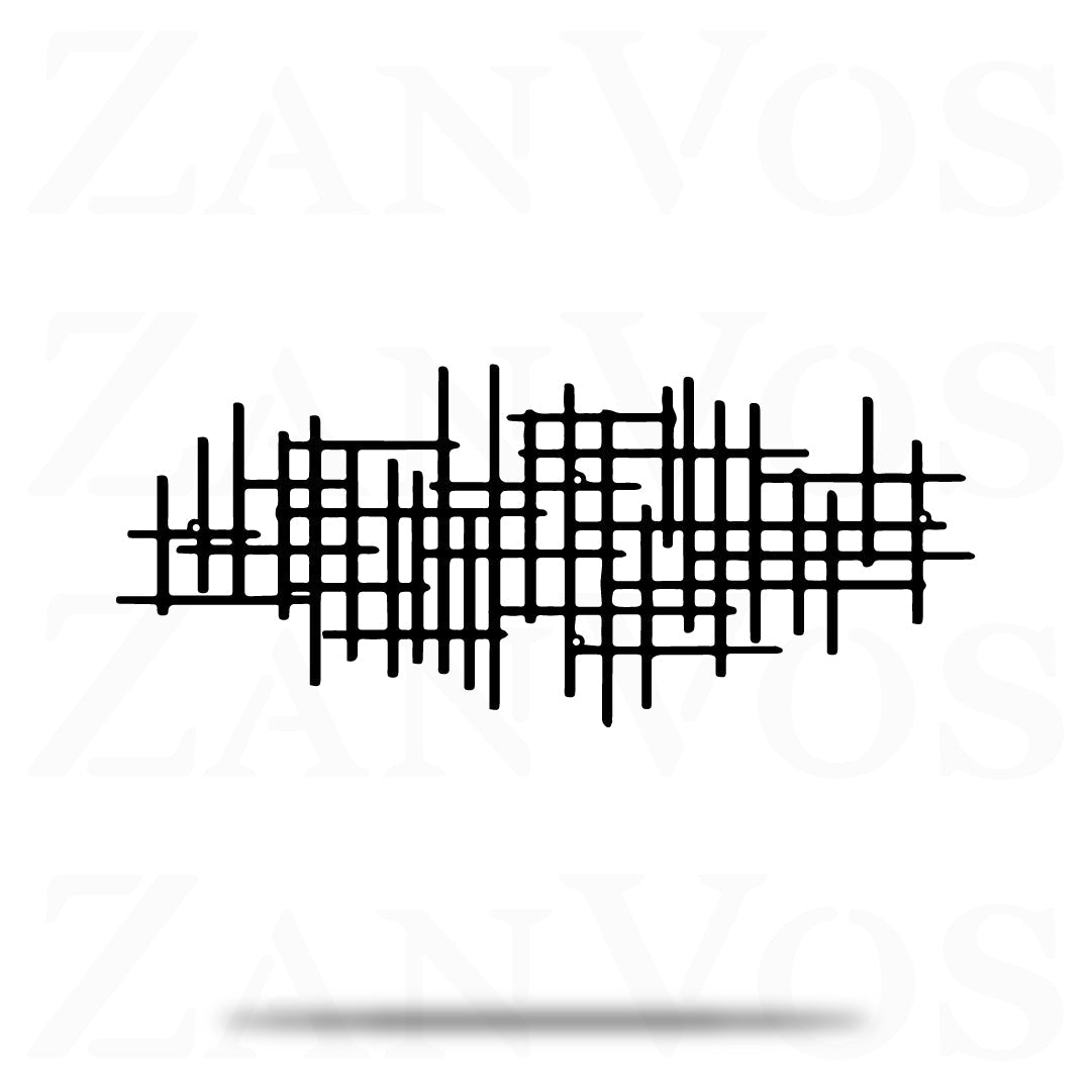 Mid Century Metal Wall Decor