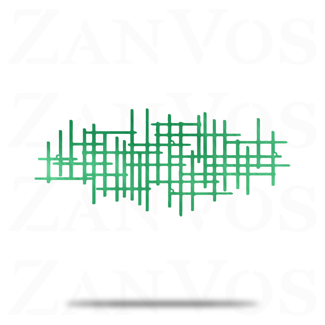 Mid Century Metal Wall Decor