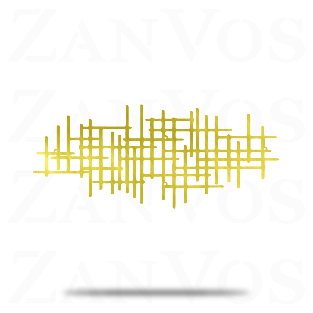 Mid Century Metal Wall Decor