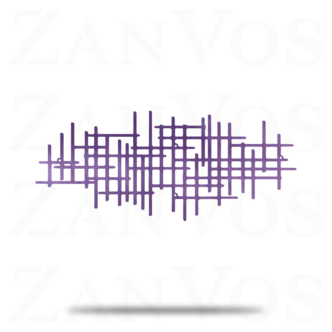 Mid Century Metal Wall Decor