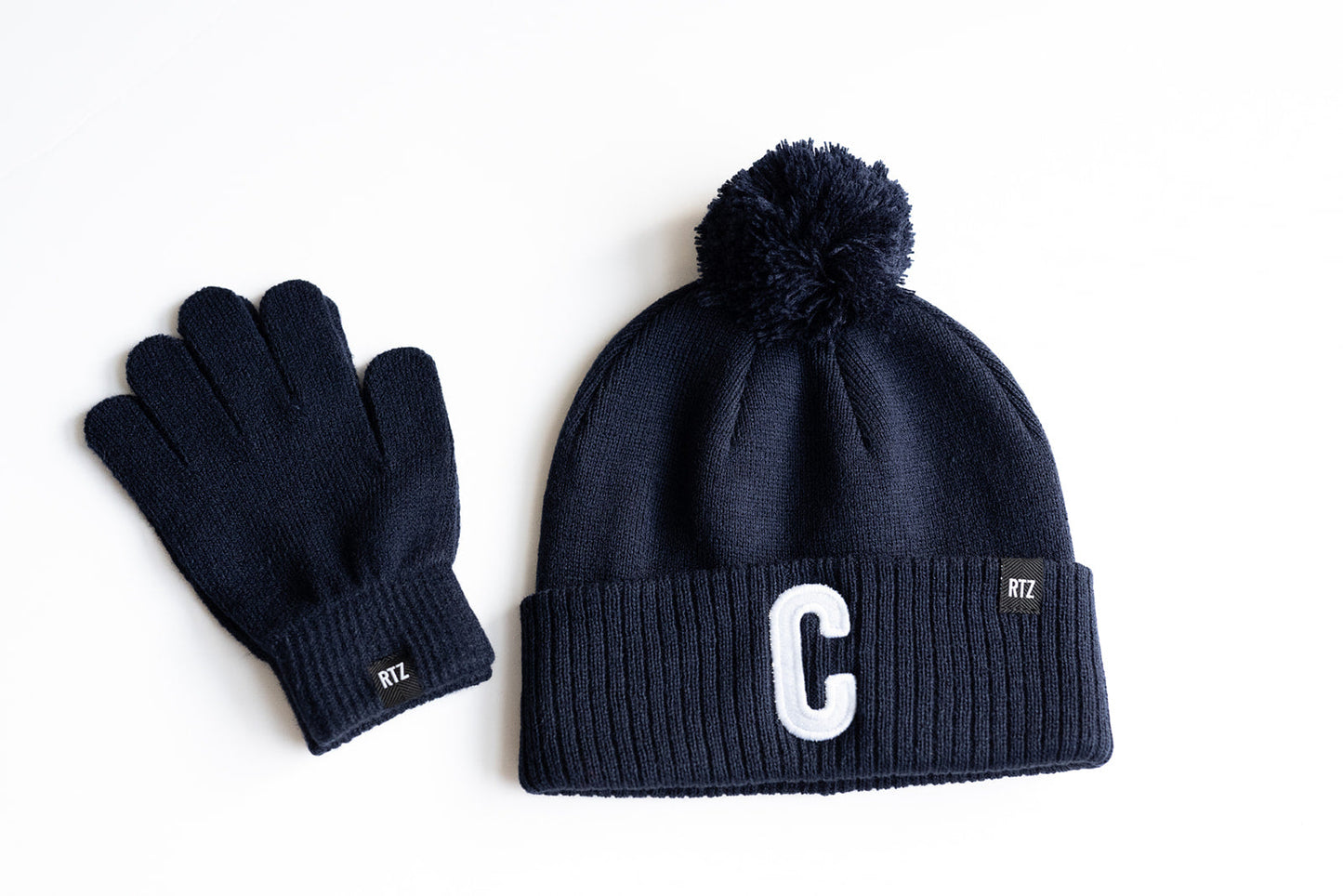 Letter Pom Pom Hat