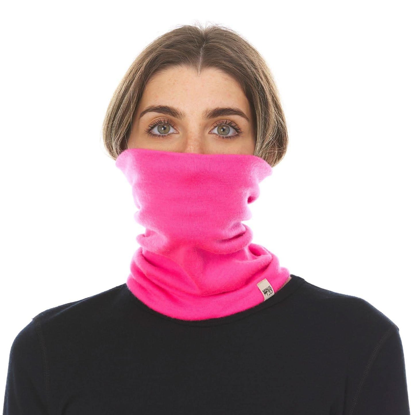 Midweight Wool Neck Gaiter - 100% Merino Wool
