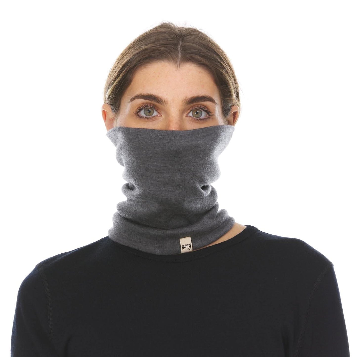 Midweight Wool Neck Gaiter - 100% Merino Wool