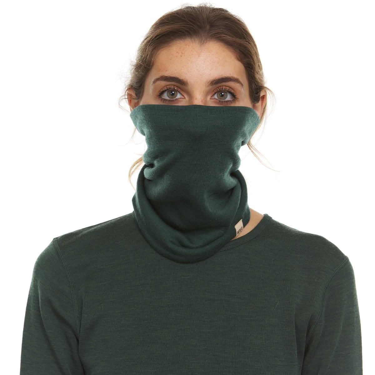 Midweight Wool Neck Gaiter - 100% Merino Wool